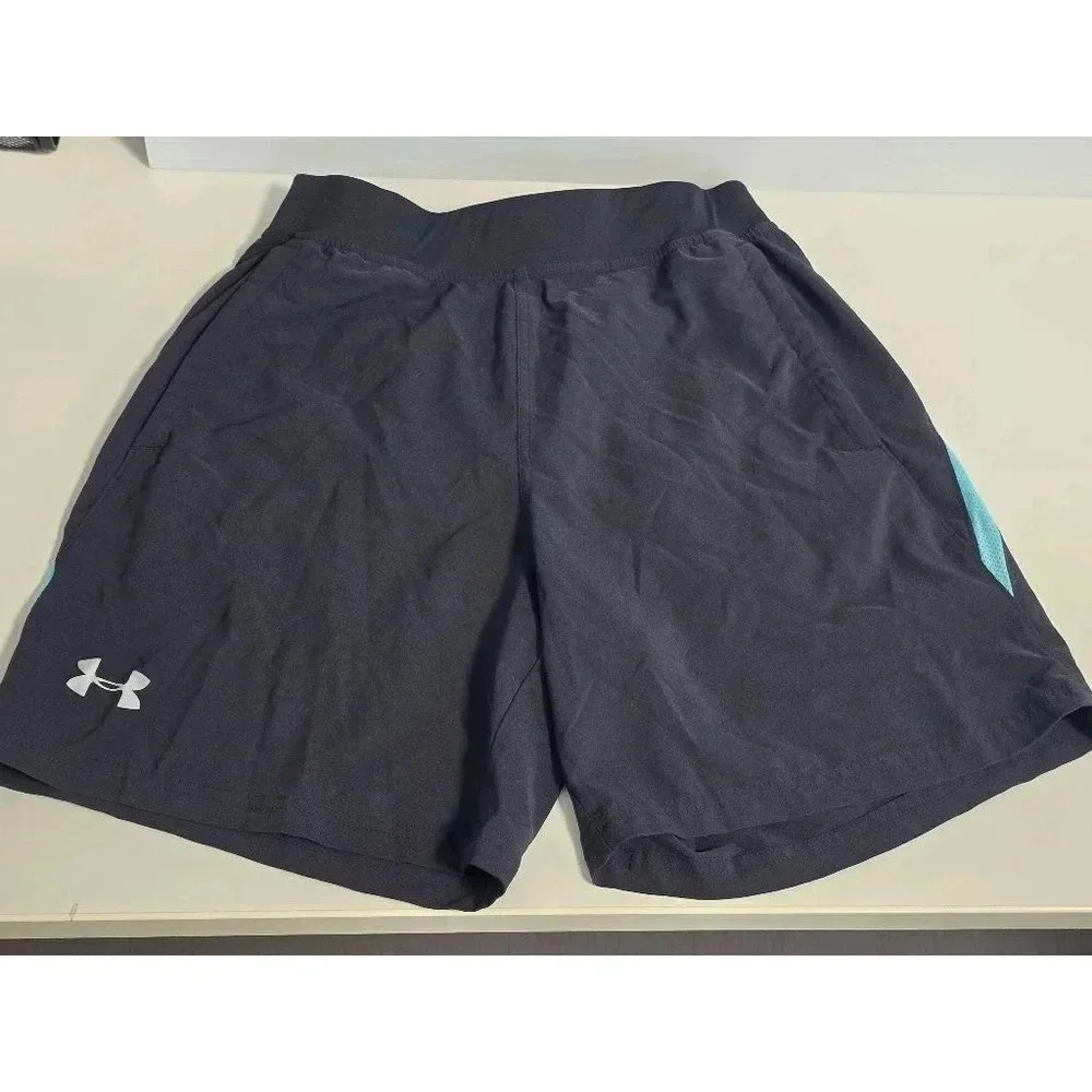 Men's Under Armour Shorts SM Black/Light Blue